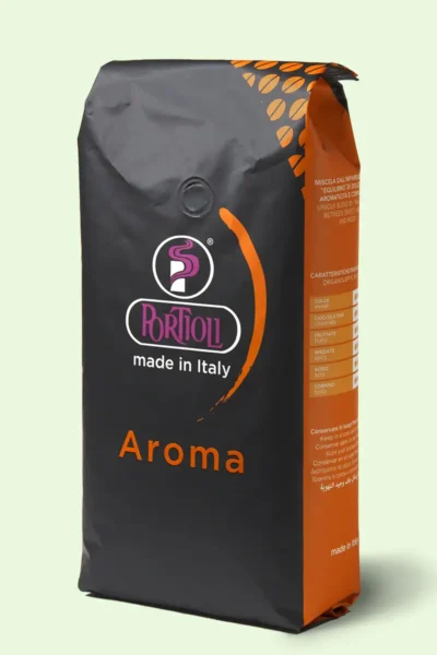 Кофе Portioli AROMA в зёрнах coffeeshopper.ru