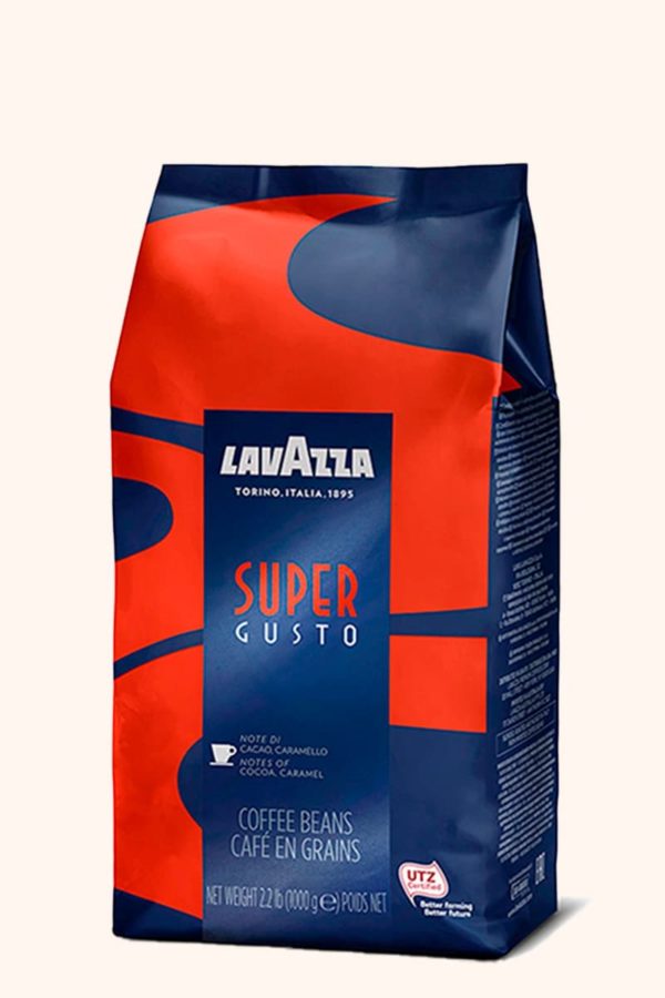Кофе Lavazza Super Gusto UTZ CoffeeShopper.ru