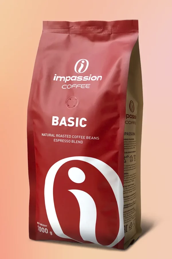 Кофе impassion Basic арабика 60% робуста 40% CoffeeShopper